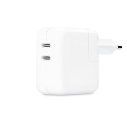 Adaptador de energia USB-C de 35 W com duas portas