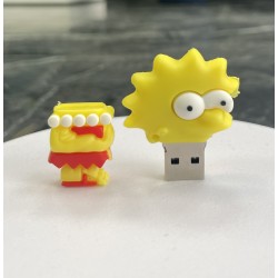 Unidade flash USB Lisa Simpsons de 128 GB