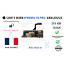 iPhone 15 pro placa base + FACE ID 128 go