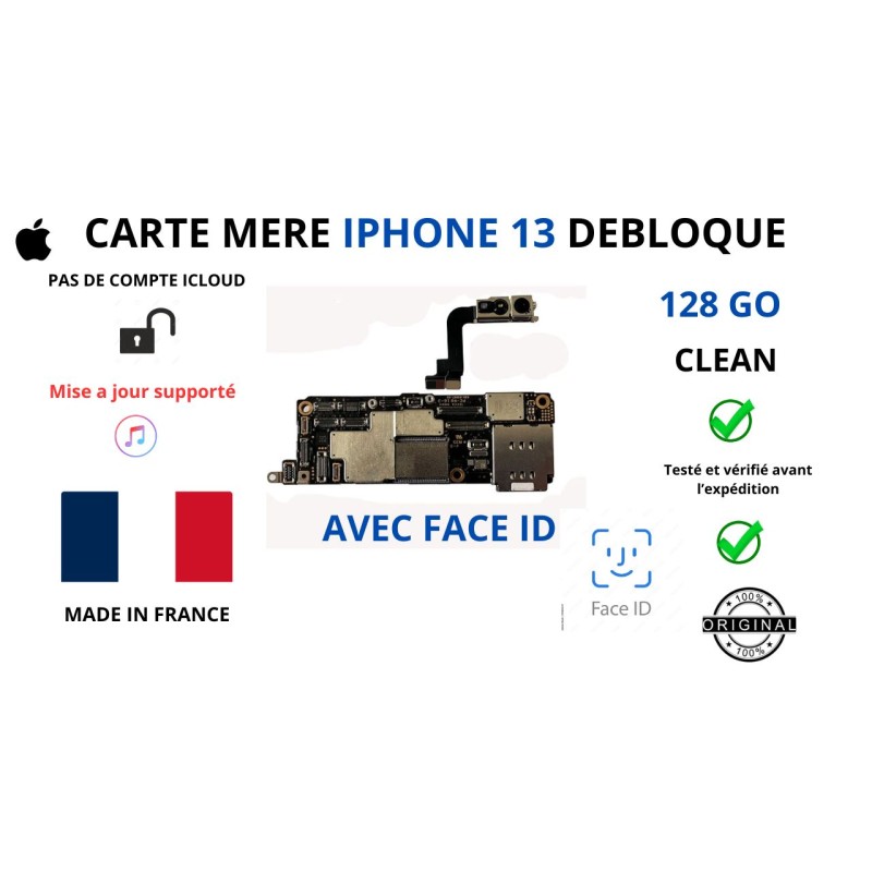 CARTE MERE IPHONE 13 + FACE ID