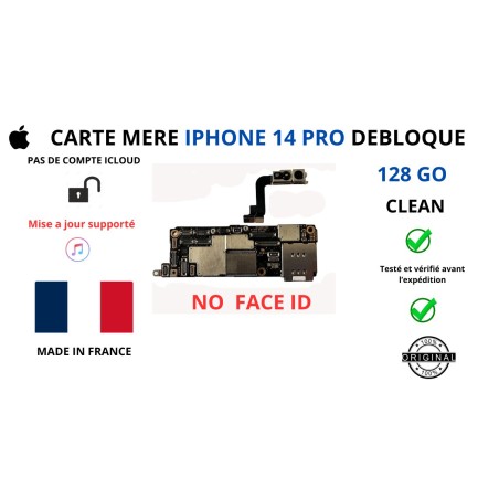 copy of Iphone 14 Pro 128 go + Face ID placa base