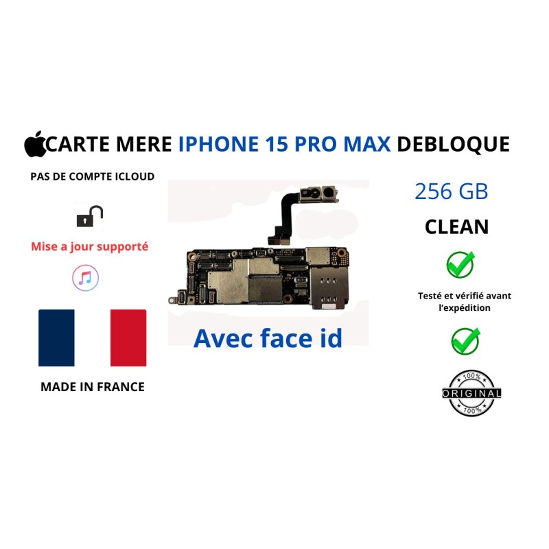 copy of IPHONE 15 PRO MAX SEM FACE ID 256GB PLACA-MÃE